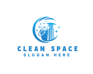 Tidy - Cleaning Sanitation Service logo design