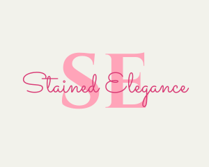 Feminine Cursive Beauty logo design