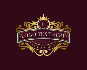Decoration - Premium Crown Ornament logo design