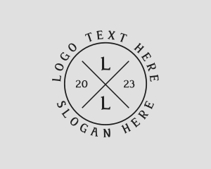 Hipster Fashion Apparel Logo