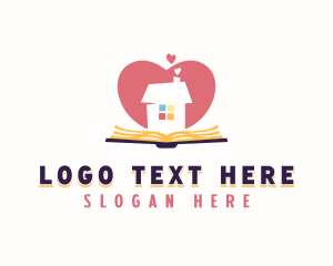 Kindergarten Learning Daycare logo design