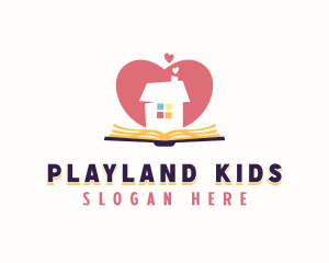 Kindergarten Learning Daycare logo design