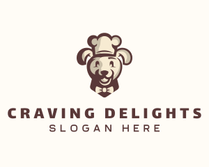 Craving - Pet Chef Puppy logo design