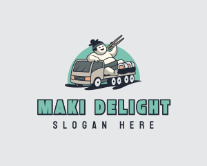 Maki - Sumo Maki Street Food logo design