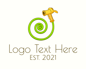 Equipment - Water Spray Hose logo design