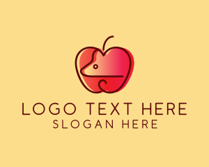 Apple - Mouse Apple Farm logo design