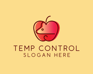 Mouse Apple Farm logo design