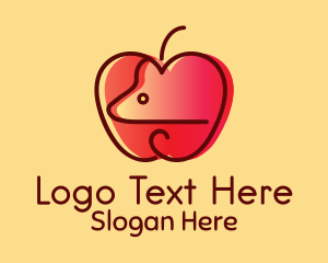 Apple - Rat Apple Farm logo design