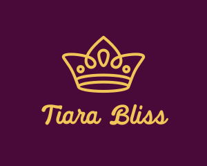 Tiara - Glam Tiara Jewel logo design