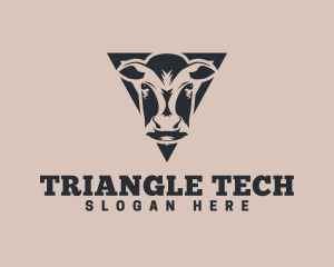 Triangle - Triangle Cow Ranch logo design