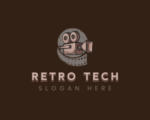 Retro Camera Film logo design