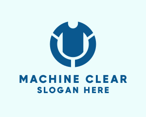 Shirt Laundromat Clothes logo design