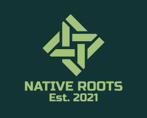 Native - Native Woven Textile logo design