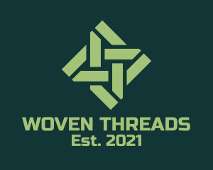 Woven - Native Woven Textile logo design