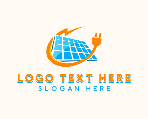 Solar - Solar Power Panel logo design