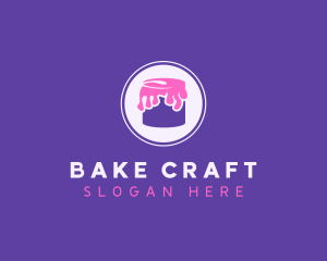 Yummy Cake Dessert logo design