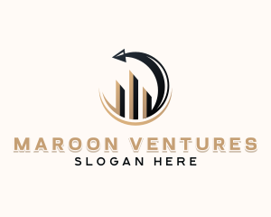 Financing Investor Graph logo design