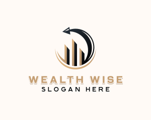 Investor - Financing Investor Graph logo design