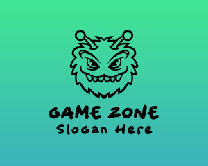 Game Streaming Angry logo design