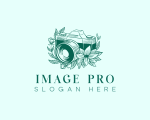 Camera Wedding Photography logo design