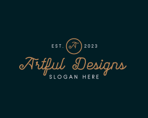 Elegant Cursive Boutique logo design