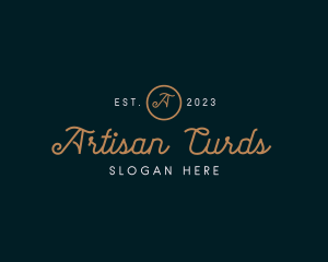 Elegant Cursive Boutique logo design