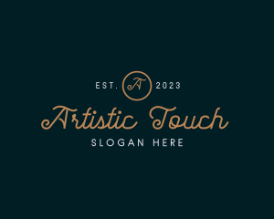 Elegant Cursive Boutique logo design