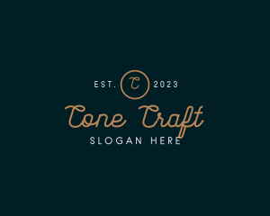 Elegant Cursive Boutique logo design