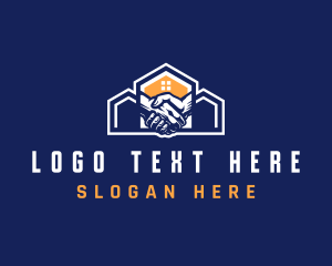 Real Estate Agent - Real Estate Property Broker logo design