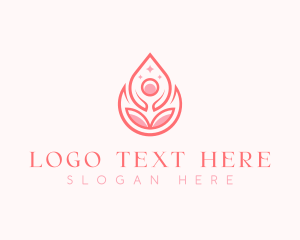 Chakra - Natural Healing Meditation logo design