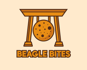 Orange Cookie Gong logo design