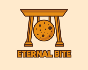 Orange Cookie Gong logo design