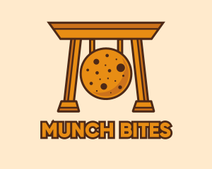 Orange Cookie Gong logo design