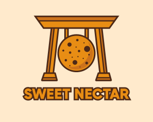 Orange Cookie Gong logo design