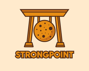 Homemade - Orange Cookie Gong logo design