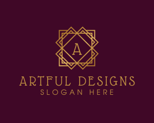 Luxury Frame Tiling logo design