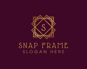 Luxury Frame Tiling logo design