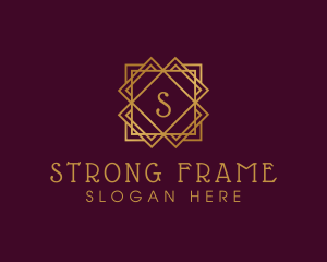 Luxury Frame Tiling logo design