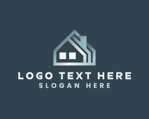 Repair - Luxury Roofing House logo design