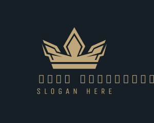 Gold Boutique Crown  Logo