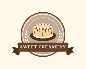 Cake Dessert Bakery logo design