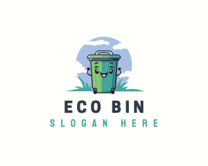 Bin - Trash Bin Cleaner logo design