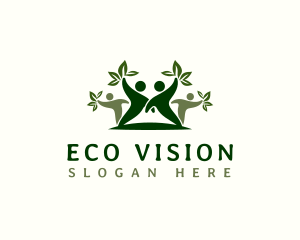 People Eco Community logo design