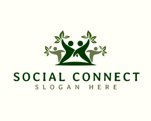 People - People Eco Community logo design