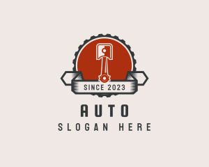 Tools - Car Engine Piston logo design