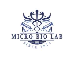 Medical Syringe Clinic logo design