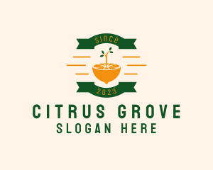 Citrus - Citrus Lemon Banner logo design