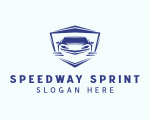 Racer - Sports Car Racer logo design