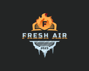 Ice Fire Element logo design