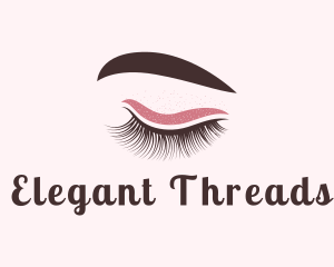 Beauty Eyebrow Threading logo design